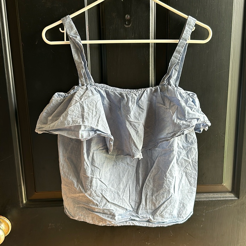 Small crop top tank 100% cotton
